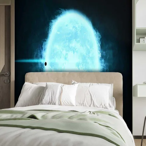 Vista 2 de Adhesive Wallpaper Universe Papel Tapiz Planet Wall Clings Easy to Install (W) 40" X(H) 31.5