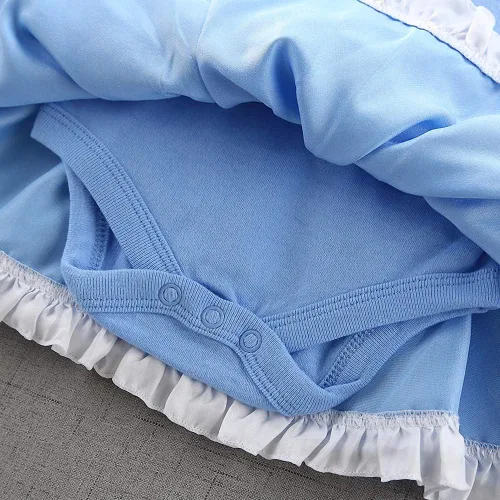 Vista 5 de Lito Angels Disfraz de princesa para bebés y niñas, enterizo para Halloween, Navidad