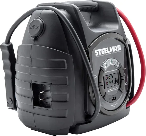 Vista 3 de STEELMAN 60018 600A Li-Ion Jump Start Power Bank con cable de ahorro de memoria