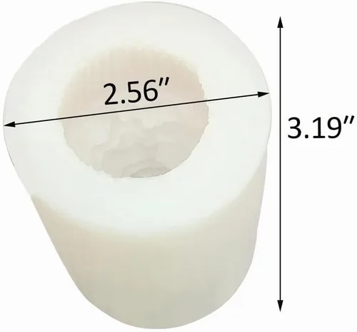 Vista 6 de Moldes de silicona para cupcakes de helado 3D para hacer velas molde