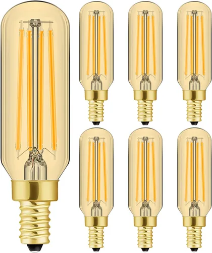 Vista 13 de Leools Bombilla LED E12 Regulable de 2W Equivalente a Bombilla de Luz de 25 Vatios Blanco Suave T6 T25 Bombilla Candelabro E12 de 25 Vatios