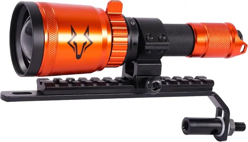 Vista 2 de FOXPRO BowFire - Luz LED de arco para pesca con arco con 3 ajustes de luz, blanco frío, blanco medio y cálido