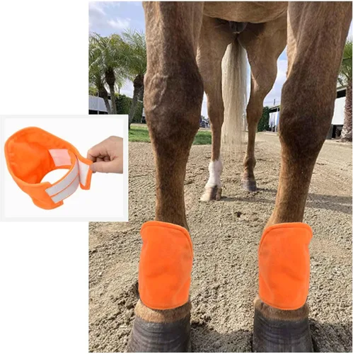 Vista 4 de Paquete de 2 protectores Coronet Fetlock para botas de caballo, protector de llagas contra úlceras por presión