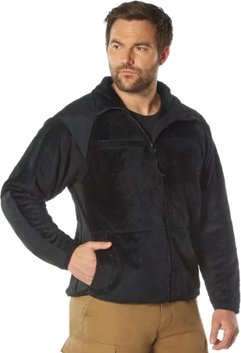 Vista 6 de Rothco Gen III Level 3 ECWCS Chaqueta de forro polar - Abrigo cálido y cómodo para clima frío Ar Tan