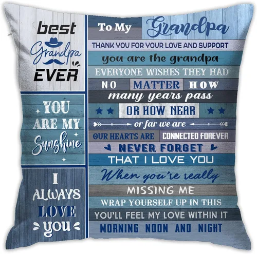 Vista 8 de Regalos para abuelos de nietos, el mejor regalo para el abuelo de parte de la nieta, regalo de cumpleaños genial para el abuelo de parte de un