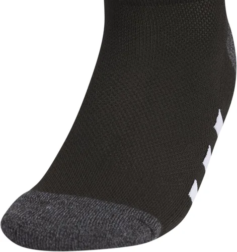 Vista 4 de adidas Calcetines atléticos acolchados de corte bajo (6 pares) para niños, niños y niñas por debajo del tobillo, tela duradera