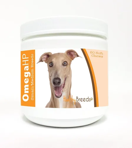 Vista 113 de Healthy Breeds Affenpinscher Omega HP - Masticables suaves para piel y pelaje, 60