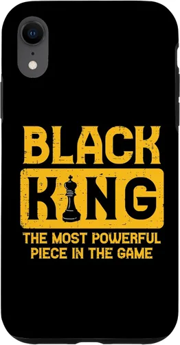 Vista 25 de Black King Chess Black Pride History BHM African Men Gift Case for iPhone 17