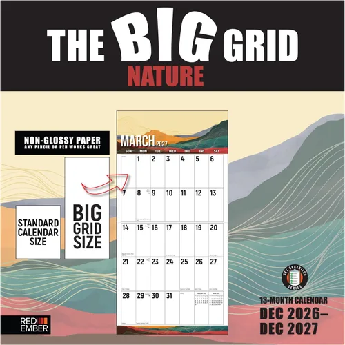 Vista 36 de RED EMBER National Parks - Calendario de pared 2027 de 12 meses 02 - Untamed & Hermosos Parques Nacionales