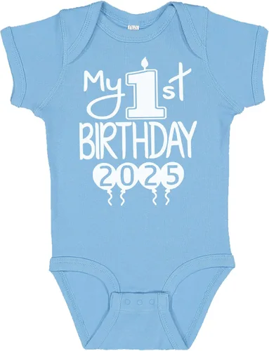 Vista 19 de Reaxion Traje de cuerpo entero hecho a mano para bebé niño y niña, mi primer cumpleaños 2024