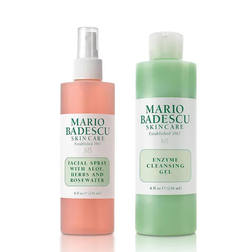 Vista 16 de Mario Badescu Espray facial con aloe, hierbas y agua de rosas para todo tipo de piel, bruma facial que hidrata, rejuvenece y aclara