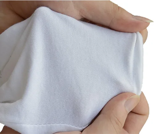 Vista 3 de lasenersm 12 unids/6 pares 8.27 pulgadas guantes de trabajo de algodón blanco talla única