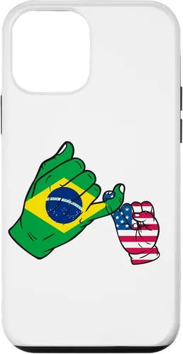 Vista 12 de iPhone 15 Parent and child Brazil USA family Case