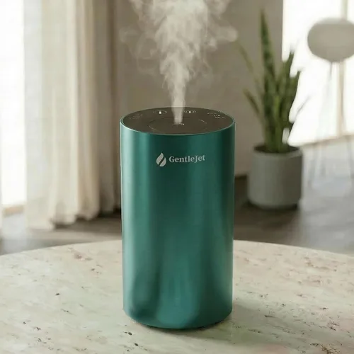 Vista 13 de GentleJet LiteMist Difusor de aroma recargable sin agua para dormitorio, oficina y automóvil, niebla de aceite esencial de aire frío, cuerpo