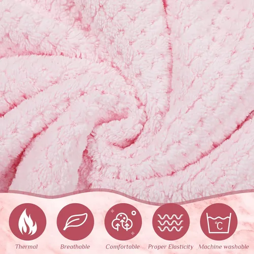 Vista 49 de 4 toallas envolventes para mujer, bata de spa con cierre ajustable, parte superior elástica, envoltura ligera para baño y ducha