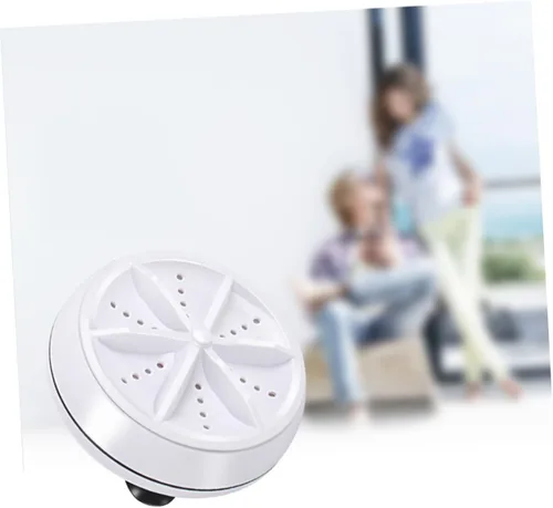 Vista 6 de LIFKOME Mini lavadora portátil limpiador para viaje máquina de sonido para adultos Lavadora portátil Mini lavadora secadora Cable USB