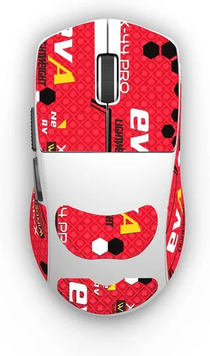 Vista 7 de E-YOOSO Ratón Bluetooth inalámbrico, mouse recargable, mouse para juegos de 26000 DPI con cable, ergonómico superligero, compatible con software