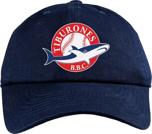 Vista 2 de Tiburones de La Guaira BBC Venezuela - Gorra de béisbol, color negro y azul