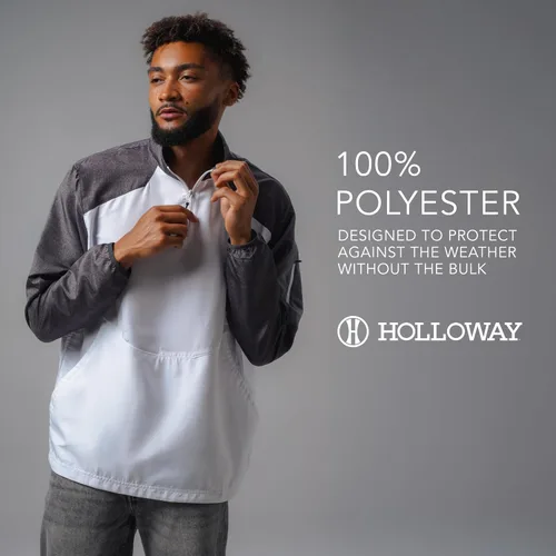 Vista 6 de Holloway Raider Chaqueta Pullover Cage - Resistente a la intemperie, ultraligera, cremallera de un cuarto, bolsillo en la manga - Para exteriores