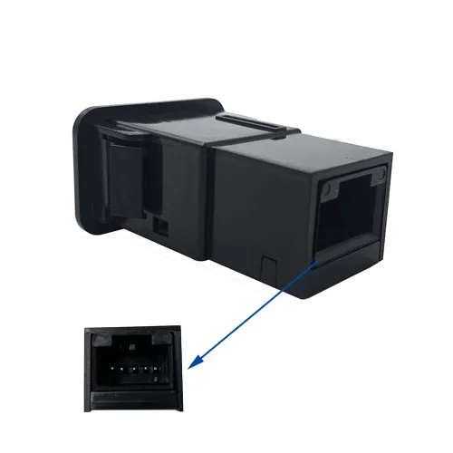 Vista 4 de Interruptor de botón de LED azul AIR COMP para Toyota Sequoia Highlander Landcruiser Tacoma 4Runner Highlander 3 amperios 12 V Botón de encendido