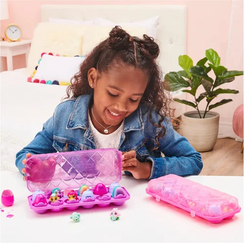 Vista 3 de Hatchimals CollEGGtibles, paquete de 12 huevos de Shimmer Babies, regalos y rellenos de calcetines para niñas y niños de 5 años en adelante