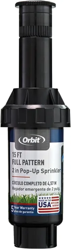 Vista 5 de Orbit 54326 Rociador de cabezal de pulverización emergente de 2 pulgadas con boquilla de patrón completo