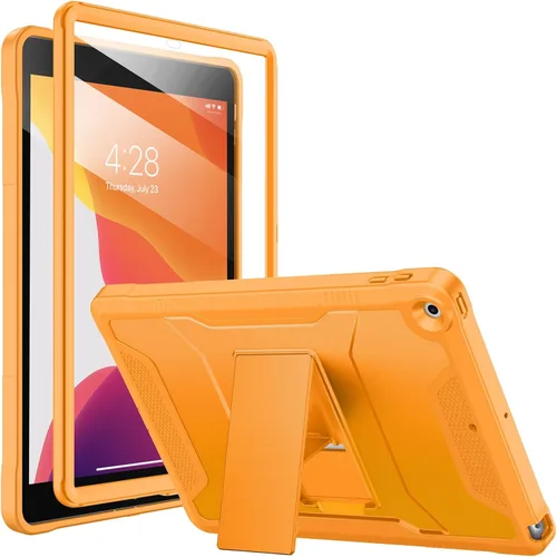 Vista 14 de Soke Funda para iPad de 9ª/8ª/7ª generación de 10.2 pulgadas (versión 2021/2020/2019), con protector de pantalla integrado y soporte, funda