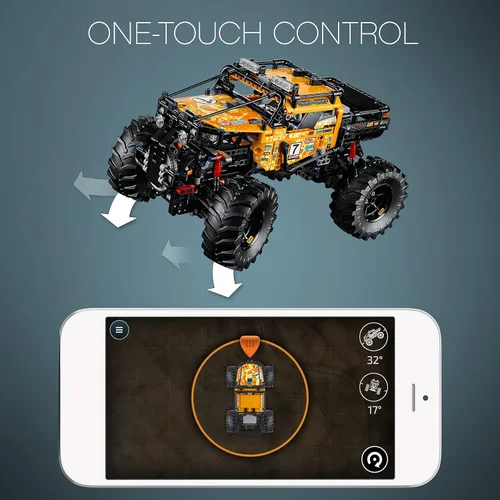 Vista 6 de LEGO Technic 4x4 X-treme Off-Roader 42099 Kit de construcción, nuevo 2019 (958 piezas)