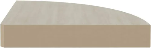 Vista 6 de Estantes esquineros de pared, estante de esquina de montaje en pared, estante de almacenamiento flotante para cocina, baño, sala de estar, estantes