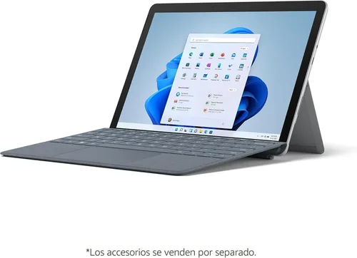 Vista 3 de Microsoft Surface Go 2 con pantalla táctil, 4 GB de RAM, 64 GB de almacenamiento, Windows 11 Professional (Reacondicionado)