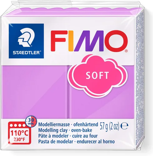 Vista 31 de Staedtler FIMO Effects Arcilla Polimérica - Arcilla para Hornear en Horno para Joyería, Escultura, Azul Translúcido 8020-374