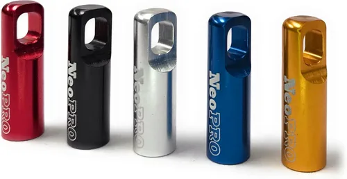 Vista 4 de NeoPRO Bike Presta tapa de válvula con kit de función de extracción de núcleo de válvula, cubiertas antipolvo para neumáticos