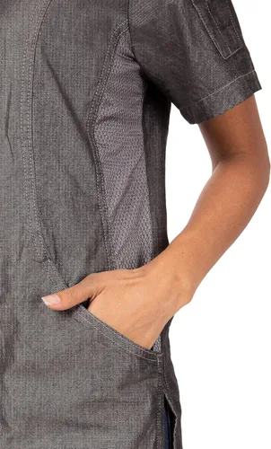 Vista 6 de Chef Works Abrigo Chelsea Chef para Mujer