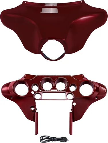 Vista 12 de TCMT Carcasa del velocímetro Carenado interior Compatible con Harley Touring Electra Glide FLHX FLHTC FLHTCU 2008-2013