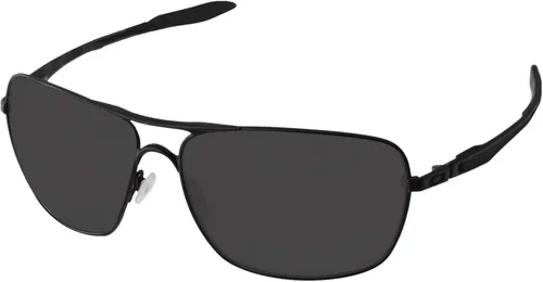 Vista 2 de Lente polarizada para gafas de sol Oakley Plaintiff Squared OO4063, negro