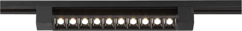 Vista 3 de Nuvo Lighting TH501 - Barra de riel lineal LED, color negro, 1 pie