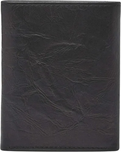 Vista 4 de Fossil Cartera triple de cuero para hombre