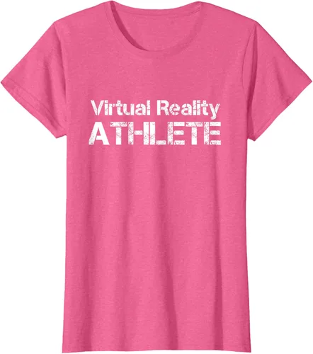 Vista 88 de Virtual Reality ATHLETE for VR Gamers Camiseta, Negro, S