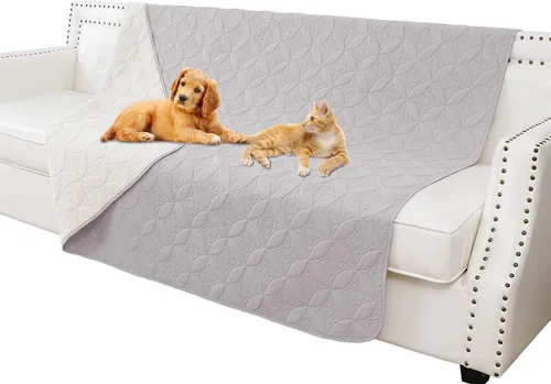 Vista 11 de Manta impermeable para perro, 30 x 30 pulgadas, fundas de sofá para mascotas pequeñas para sofá, silla, cama, protector de muebles de perros