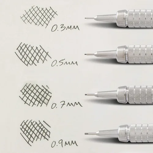 Vista 7 de Pentel Graph Gear 500 - Lápiz de dibujo automático