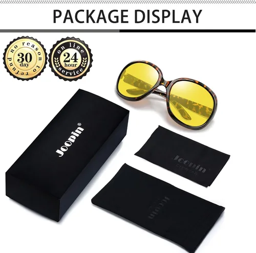 Vista 48 de Joopin Lentes de sol de gran tamaño para mujer, polarizados, grandes, para conducción, protección UV, grandes sombras