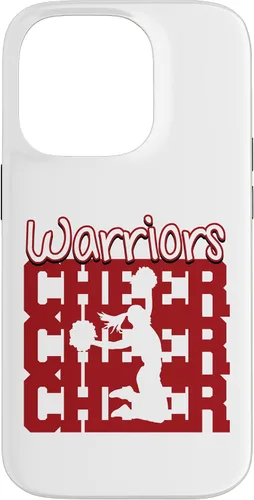 Vista 17 de Warriors Cheer Back to School Cheerleading Spirit M Case for iPhone 16