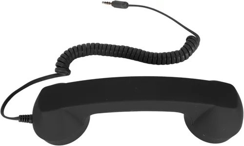 Vista 6 de FLEXMAN Teléfono retro Bluetooth, a prueba de radiación con enchufe de 0.138 in, multifunción, clásico, retro, para decoración de teléfonos Negro