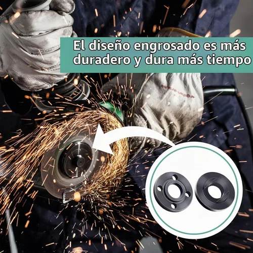 Vista 3 de Kit de llave de tuerca de amoladora angular 9PCS 5/8-11 Tuerca