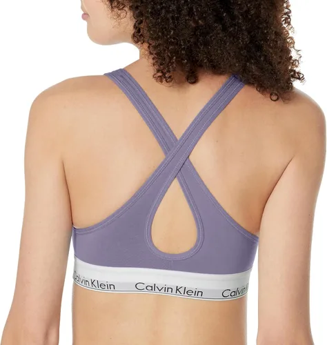 Vista 2 de Calvin Klein Women's Modern Cotton Lightly Lined Wireless Bralette