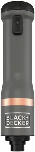 Vista 2 de BLACK+DECKER Kitchen Wand - Batidora de inmersión inalámbrica, juego de múltiples herramientas 4 en 1, batidora de mano con base de carga, gris