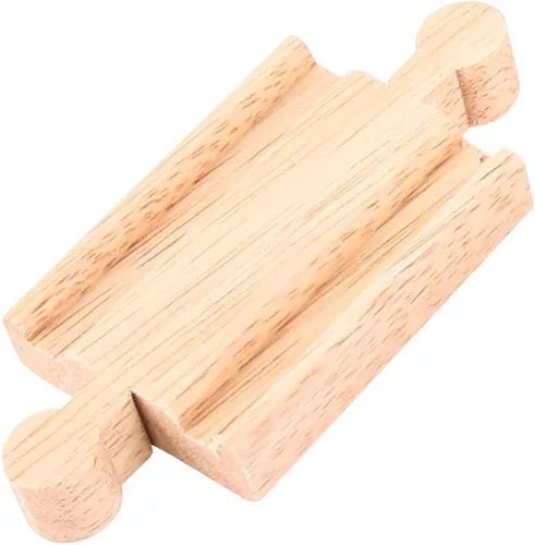 Vista 4 de Bigjigs Rail BJT104 Mini Track (paquete de 8)