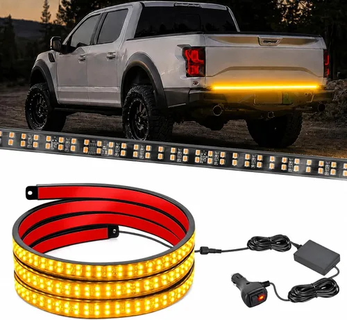 Vista 13 de Nilight 6 piezas de luces de neón para la parte baja del auto, tiras de luces RGB multicolores de 300 LEDs, función activa de sonido DIY, modo