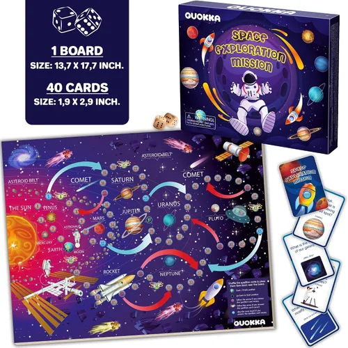 Vista 2 de 3 juegos de mesa de aprendizaje para niños de 8 a 12 años - Tarjetas