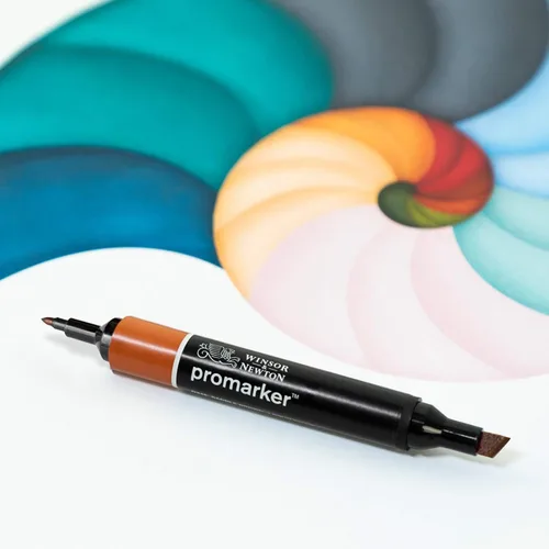 Vista 9 de Winsor & Newton ProMarker, Carmesí (paquete de 2)
